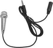 TOGEVAL Aluminum Magnesium Alloy Mini Mic Portable Phone Microphone Wireless Recording Mic