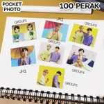 K-POP BANGTAN 口袋照片 100 銀