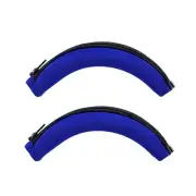 2-pack Headset Earmuff Covers for Edifier W820nb - Blue Headband