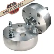 4x4.5 / 4x114.3 to 4x100 US Billet Wheel Adapters 2.5" Thick 12x1.5 Studs x 2
