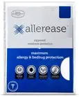 AllerEase Maximum Waterproof Allergy Bedbug Zippered Queen Mattress Protector