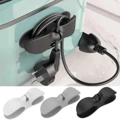 Cord Organizer Wire Winder Plug Holder Power Cable Storage Home Management New