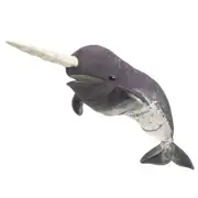 NEW PLUSH SOFT TOY Folkmanis 3105 Narwhal Hand Puppet