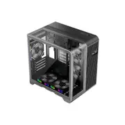 1st Player RT5 M-ATX ITX PC Gaming Case - Black