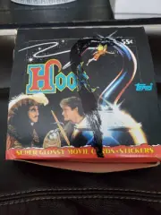 1991 Topps Hook Movie Trading Cards Box 36 Packs Glossy Cards Robin Williams