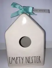 NWT Rae Dunn “Empty Nester” Birdhouse