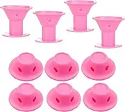 Heatless Curlers - Portable Hair Styling Rollers | Sleeping Curling Tool for Women Girls, Set of 10 Overnight Curls