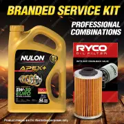 Ryco Oil Filter 5L APX5W30C3 Engine Oil Service Kit for Saab 9-3 2.8T 184kW V6