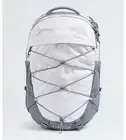 THE NORTH FACE Women's Borealis Backpack, TNF White Metallic Mélange/Mid Grey