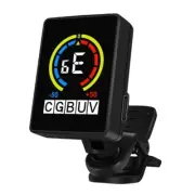 Guitar Tuner Clip on, Digital Electric Tuner with LCD Display, Guitar Metronome