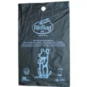 BioBag biodegradable dog waste bags - 50 bags black bundle