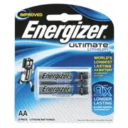 Energizer Ultimate Lithium AA Battery - 2 Pack