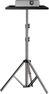 Projector Stand Tripod | Portable Projector Stand | Height Adjustable Dj Racks Holder Mount, Podium Table, Music Recording Equipment for Stage Home Office