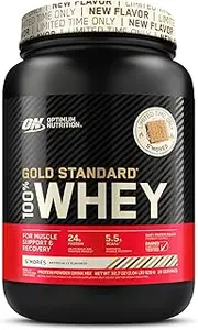 OPTIMUM NUTRITION Gold Standard 100% Whey Protein Powder, S'Mores, 929g