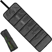 Fish Tackle Bag,Heavy Duty Tool Organizer - Portable Waterproof Foldable Pouch for Storage Anglers Gear Boat Trips Enthusiasts Kayak Husband Beginner