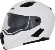 AFX FX 111 Solid Color Helmet XL Pearl White 0100-1797