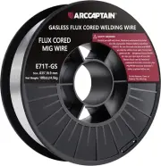 Flux Core Welding Wire .035, E71T-GS 035" Flux Core Welding Wire Gasless Low Spl