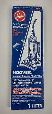 Genuine Hoover Self Propelled WindTunnel Vacuum Cleaner Final Filter 43613-021