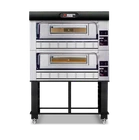 Moretti Forni P110G Double Deck Oven on Stand - 12 x 35cm Pizza - COMP P110G ...