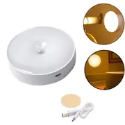 Catzon Human Body Sensor Night Light Smart Charging Led Lamp-Yellow