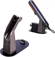 XBERSTAR Metal Holder for Dyson Airstrait HT01 Hair Straightening Vertical Storage Stand Aluminum Alloy Holder with Charger Holder