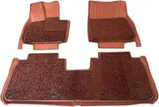 Floor Mats Compatible With Lixiang L7 2023 2024 2025 Foot Pad TPE Carpet Black Floor Liners Trunk Mats(Pink)
