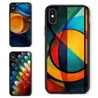 For iPhone XS 11 12 13 14 15 16 Pro Max splash pattern futuristic shape Flexible