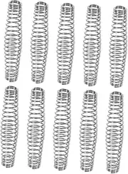 Mipcase 10Pcs Precision Pruner Springs for Garden Shears Durable Replacement Parts for Trimming Scissors Compatible with Lawn and Flower Pruners High Performance Spring Components