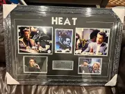 Personally Signed Al Pacino and Robert Deniro HEAT COA included framed superbly