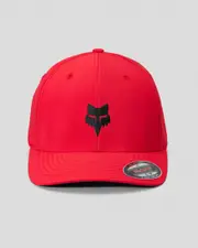 [Fox] Fox Men's Head Select Flexfit Hat in Flame Red Size Large/XL L/XL Flame Red