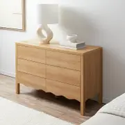 Malena Six Drawer - Natural