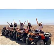 Save 25.00%! Marrakech: Agafay Desert Quad Biking Tour Sunset and Dinner show