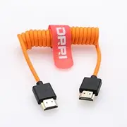 DRRI 8K@60Hz 4K@120Hz HDMI 2.1 Ultra High-Speed Braided Cable for BMPCC 4K/6K, RED， DJI Ronin 4D, Portkeys LH5P II Monitor