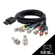 RGB/RGBS Composite Cable for N64 Nintendo 64 SFC SNES NGC Video Consoles