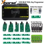 Xhorse VVDI MLB TOOL Progarmmer & Solder-free Adapter & 5x Smart Key 3 Buttons