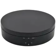 Black Rechargeable Turntable Display Stand, 360 degree Rotation Speed/Angle2304