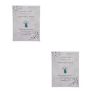 2PK Gibson Gifts Equilibrium Aqua Stone Angel Brooch Pin Hope & Patience Jewelry