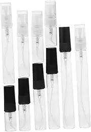 10pcs Bottle Drink Dispenser Spray Leakproof Pump Refillable Perfumes for Men Scent Bulk Essential Oil Bottles Oil Bottles for Essential Oils Bottles Glass