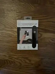 BROOKSTONE UVC HANDHELD LIGHT. CHEMICAL FREE AND ULTRA PORTABLE. NEW
