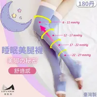 在飛比找Yahoo!奇摩拍賣優惠-【光腿神器】日韓熱銷睡眠美腿襪 JG3290｜睡眠美腿襪 膝