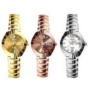 Waterproof Watch Stainless Steel Womens Luxury Fashion Watch Business WristWatch