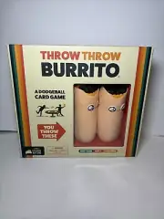 THROW THROW BURRITO Exploding Kittens A Dodgeball Card Party Game new!
