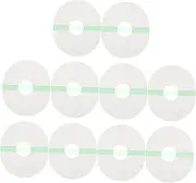 SOLUSTRE 10pcs Sensor Patches Adhesive Tpu Stickers for Sports Non- and Breathable Skin-friendly Design for Walking and Bathing