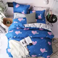 在飛比找momo購物網優惠-【Pure One】台灣製 美肌磨毛 雙人床包枕套三件組 密