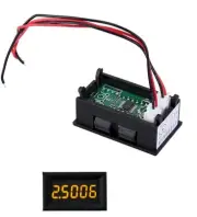 Yellow LED 5 Digit DC 0-4.3000-33.000V Digital Voltmeter Voltage Meter Car M