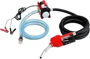 Giantz Fuel Transfer Pump Electric Diesel Kerosene Pump 12V DC 10GPM Nozzle Hose