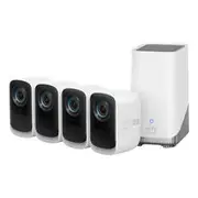 Eufy Wireless 4K Security Camera Kit 4 Pack 3C
