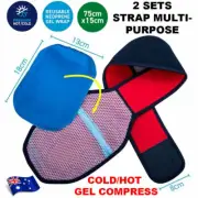 2Sets Gel packs Direct Hot/Cold Gel Knee Ice Pack w/ Wrap Joint Pain Relief NEW