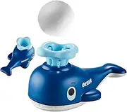 Breathing Exerciser Toy | Whale Floating Ball Trumpet Breathing Game - Fine Motor Skills Toy, Lung Capacity Breath Trainer, Oral Muscle Exercise for Boys Girls