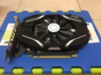 在飛比找露天拍賣優惠-微星 MSI GTX1050 2G OC DDR5 MS-V